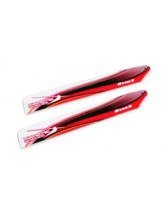 Glass Fiber Blade 135mm -Red/Orange (130X) XCB135-C