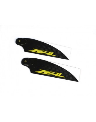 ZHT-062Y - ZEAL Carbon Fiber Tail Blades 62mm