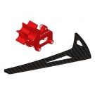 LX0929 - TREX 150 - Cooled Tail Motor Support - Red