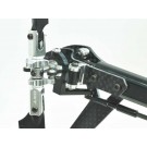 LX1543 - OXY3 - Aluminum Tail Bell Crank - Black