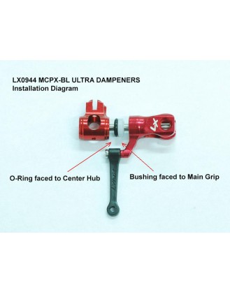 LX0944 - MCPX-BL Ultra Dampeners Same as LX0319