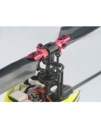 Precision CNC Aluminum Main Blade Grip (RED) - MCPXBL Model #: MCPXBL102